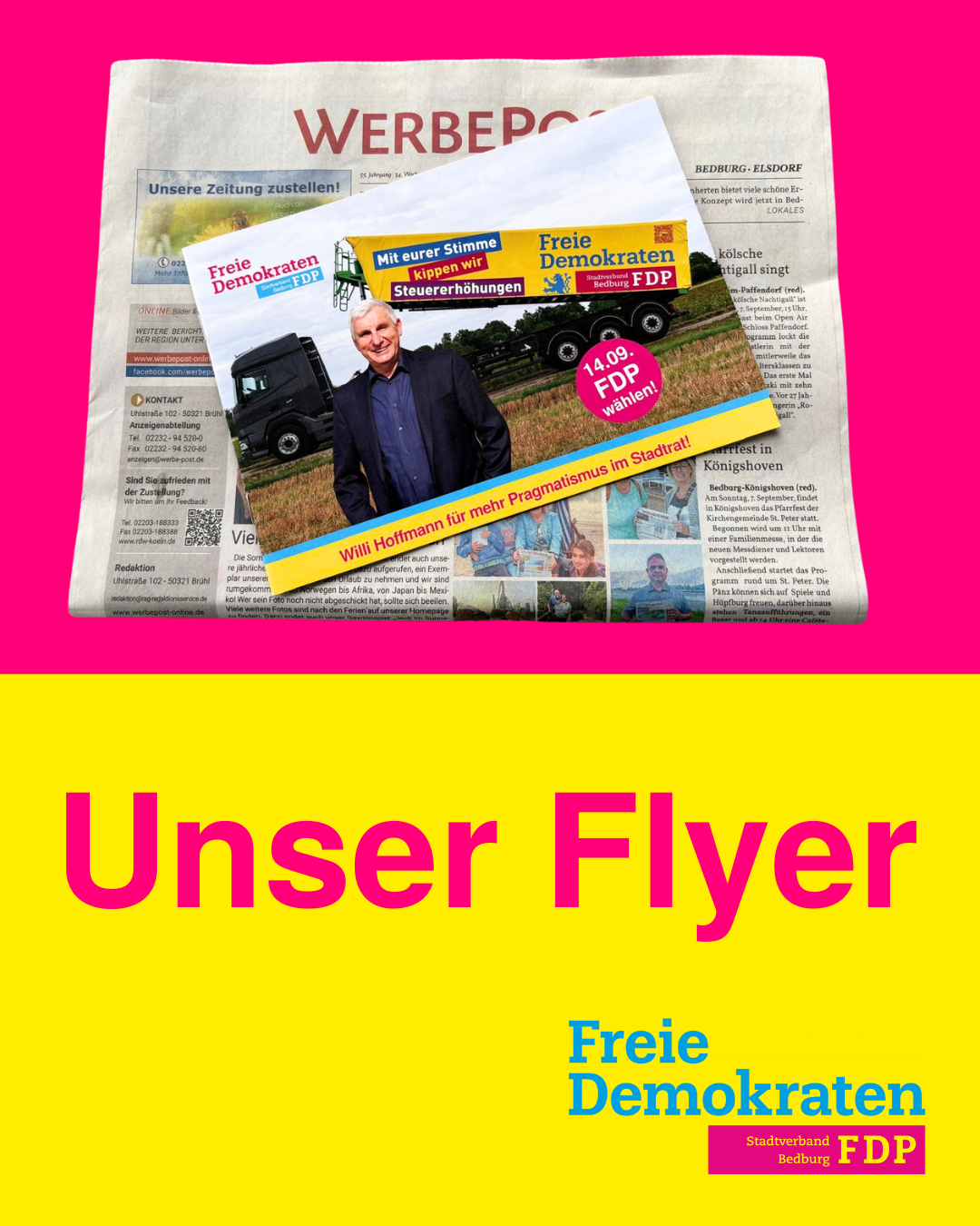 Unser Flyer